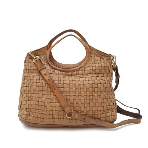 CATERINA_LUCCHI_TOFFEE_LEATHER_BAG