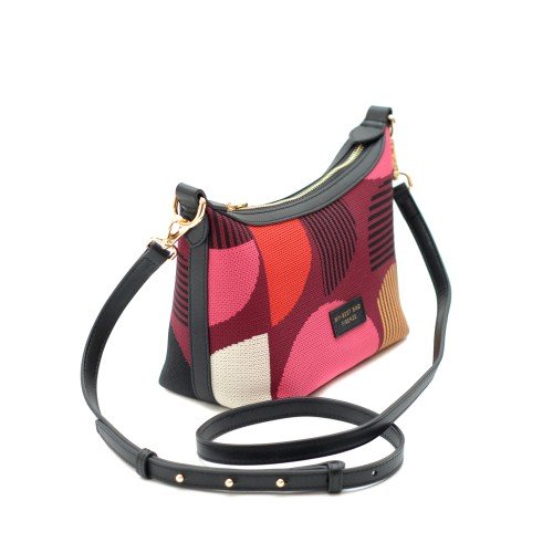 MYBESTBAGFIRENZE_JACQUARD_FUCHSIA_MINI_HOBO_BAG