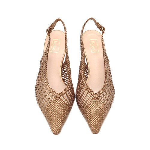THE_BAG_BRONZE_INTRECCIATO_SLINGBACK_PUMPS