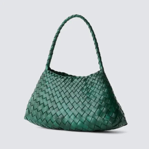 dragon-diffusion-woven-leather-bag-handmade-rosanna-forest-green