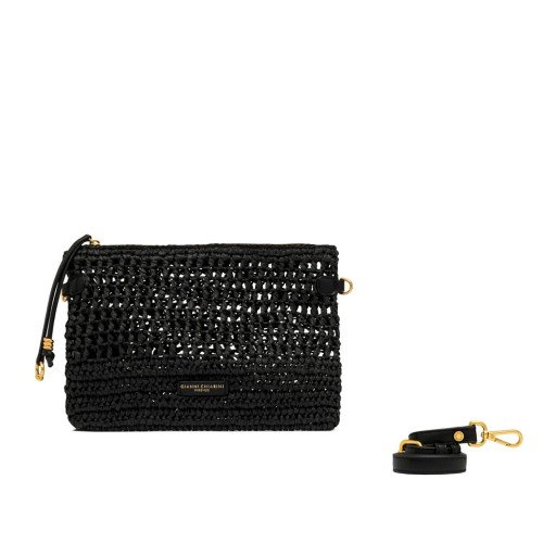 GIANNI_CHIARINI_NEFELI_BLACK_STRAW_CROSSBODY