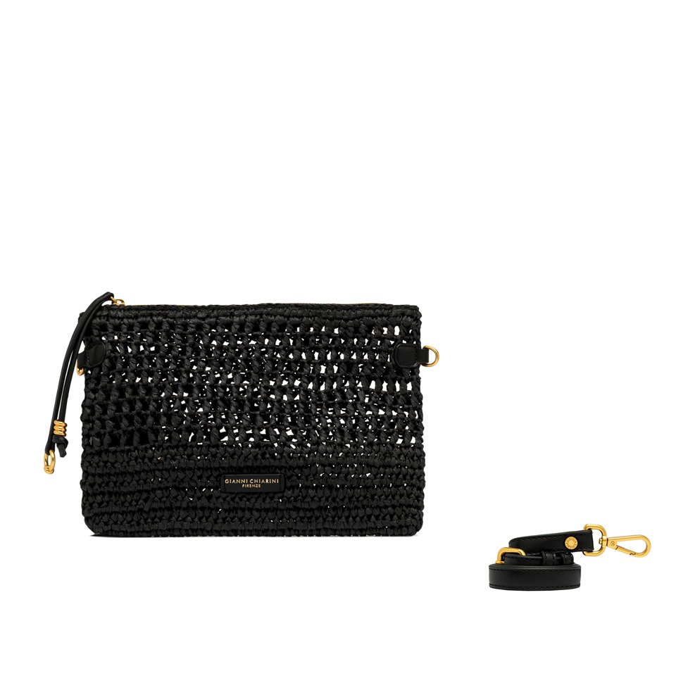 GIANNI_CHIARINI_NEFELI_BLACK_STRAW_CROSSBODY