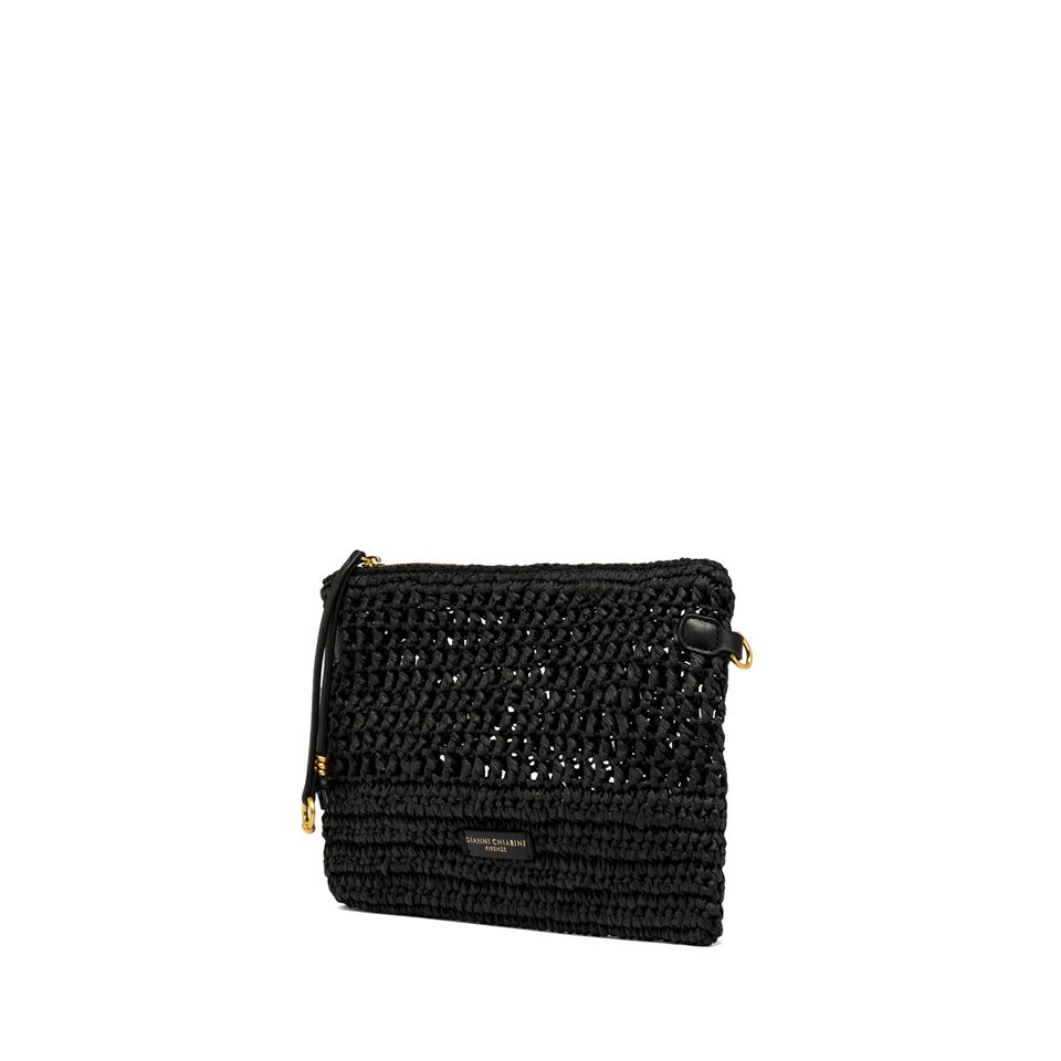 GIANNI_CHIARINI_NEFELI_BLACK_STRAW_CROSSBODY