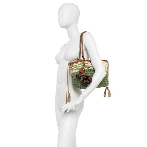 GIANNI_CHIARINI_PALOMA_GREEN_WOVEN_STRAW