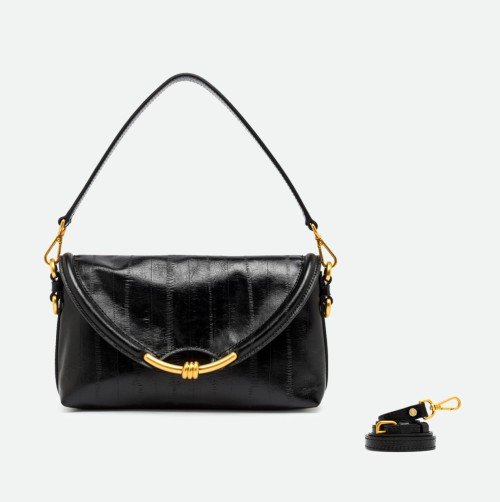 GIANNI-CHIARINI-BEA-SMALL-BLACK-EEL