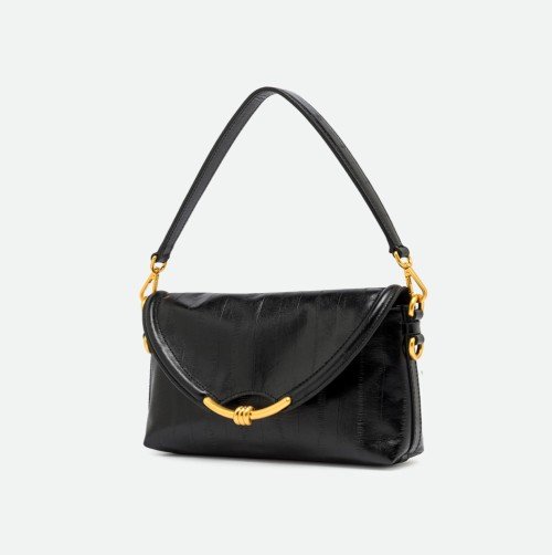 GIANNI-CHIARINI-BEA-SMALL-BLACK-EEL