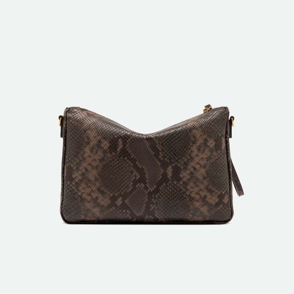 GIANNI-CHIARINI-NORA-POUCH-MEDIUM-PYTHON-ESPRESSO-10225