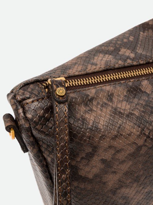 GIANNI-CHIARINI-NORA-POUCH-MEDIUM-PYTHON-ESPRESSO-10225
