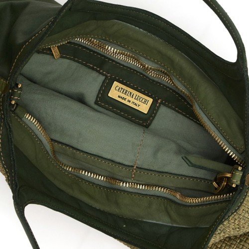 CATERINA_LUCCHI_GREEN_LEATHER_TOTE