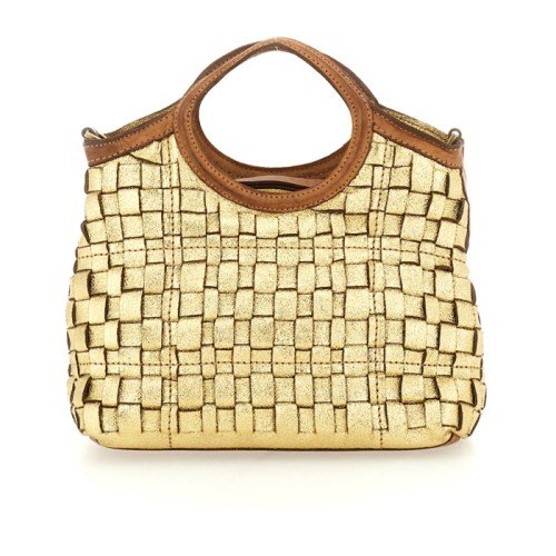 LUCCHI_INTRECCIATO_GOLD_LEATHER_MINI_TOTE