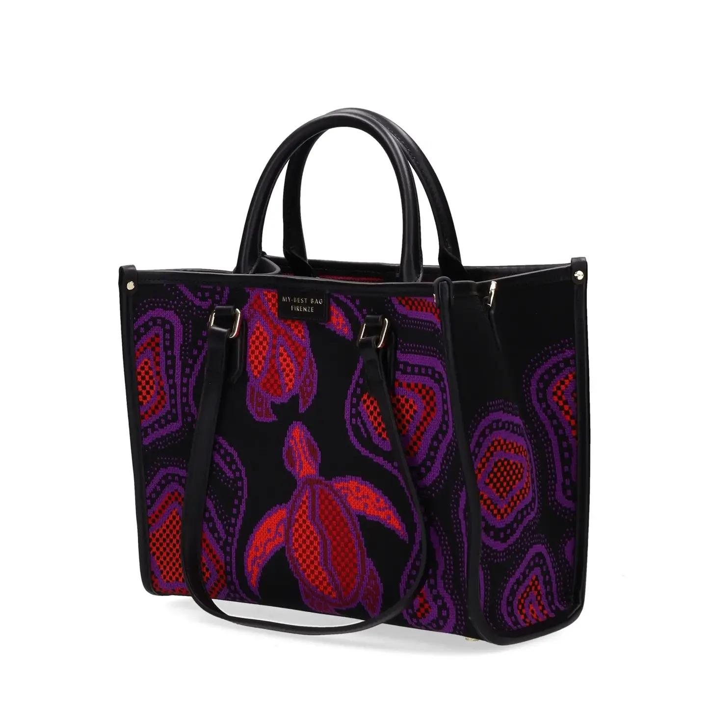 MYBESTBAG_ATENA_JACQUARD_TURTLES_MEDIUM