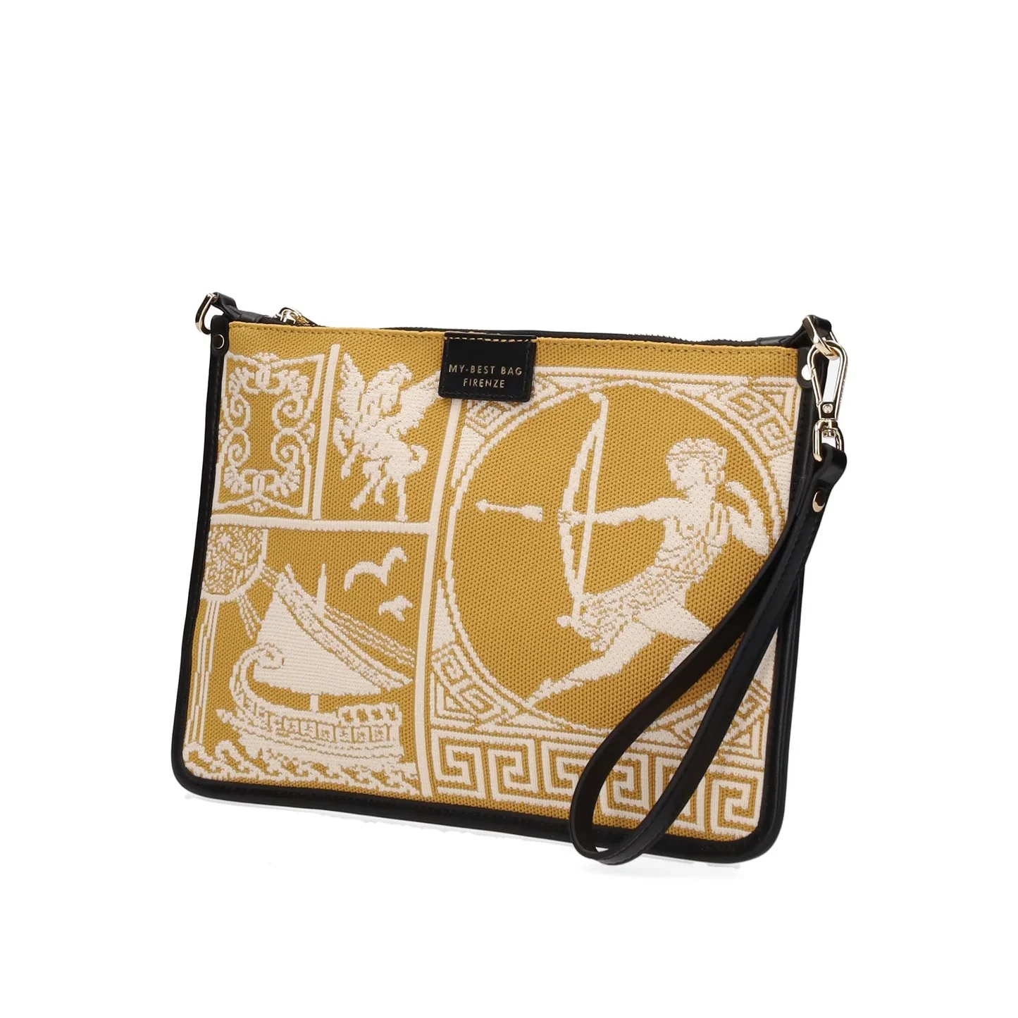 MYBESTBAG_ROMAN_AGORA_OCHRE_JACQUARD_POCHETTE