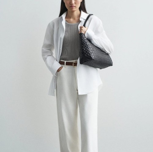 DRAGON-DIFFUSION-SALVAGE-BLACK-WOVEN-LEATHER-BAG