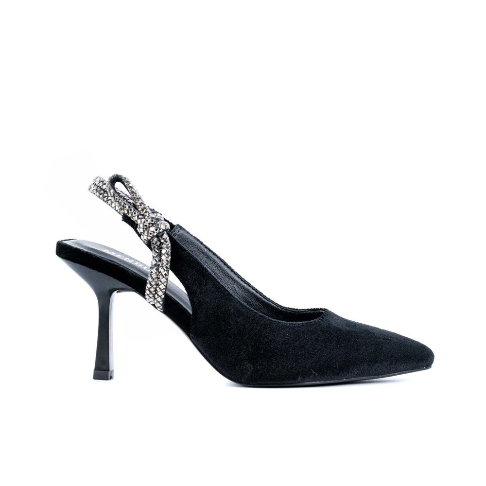 MENBUR-BLACK-VELVET-SLINGBACK-PUMPS