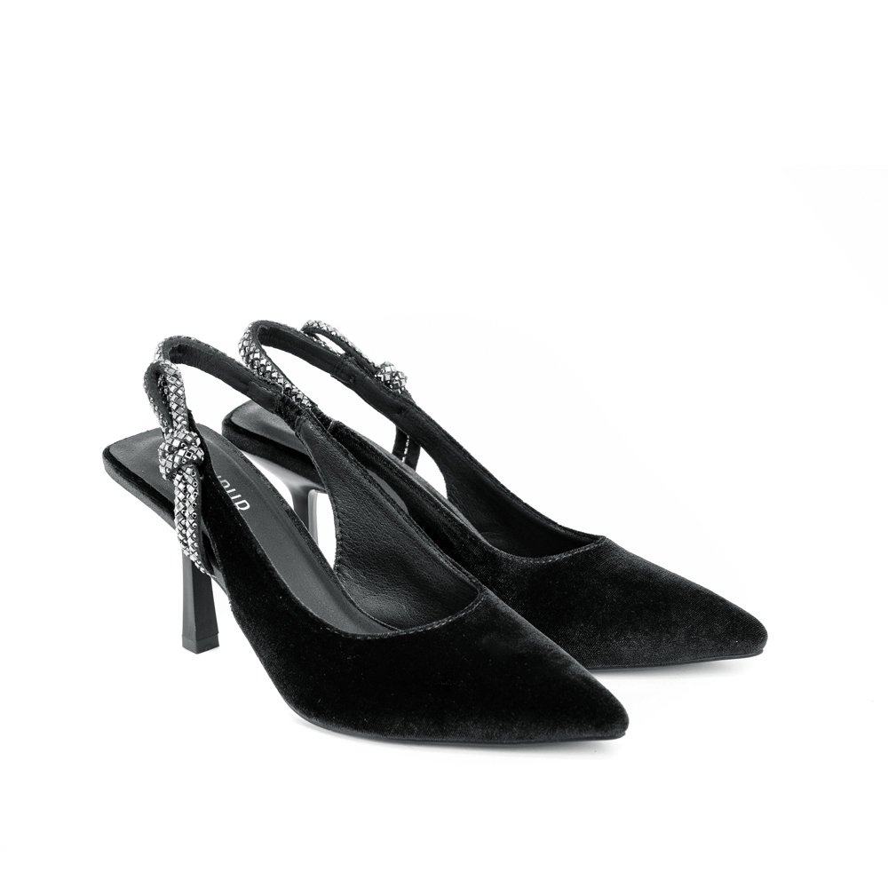 MENBUR-BLACK-VELVET-SLINGBACK-PUMPS