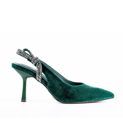 MENBUR-GREEN-VELVET-SLINGBACK-PUMPS