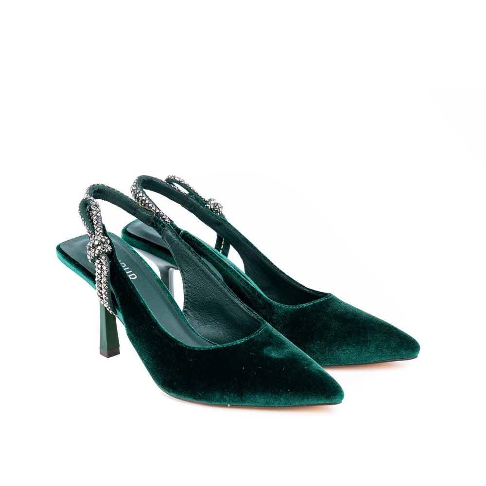 MENBUR-GREEN-VELVET-SLINGBACK-PUMPS
