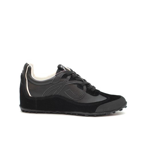 PALOMITAS-ELEANOR-BLACK-SUEDE-SNEAKERS