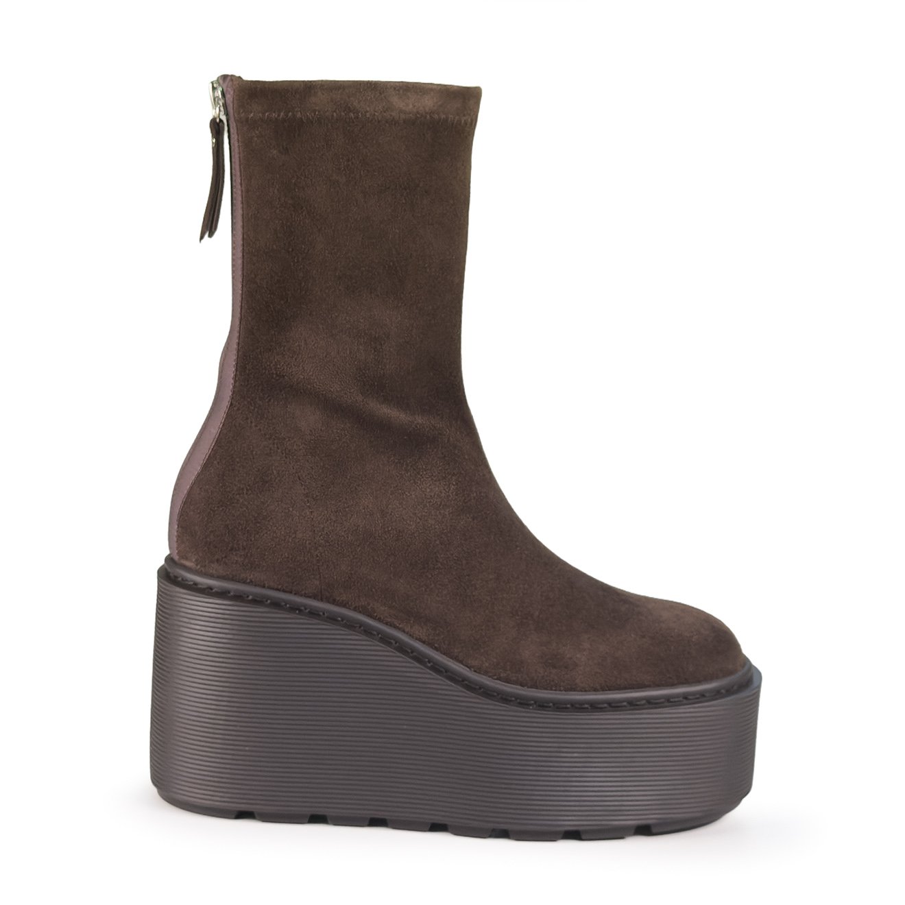 VIC-MATIE-STRIPY-BROWN-SUEDE-PLATFORM-BOOTS
