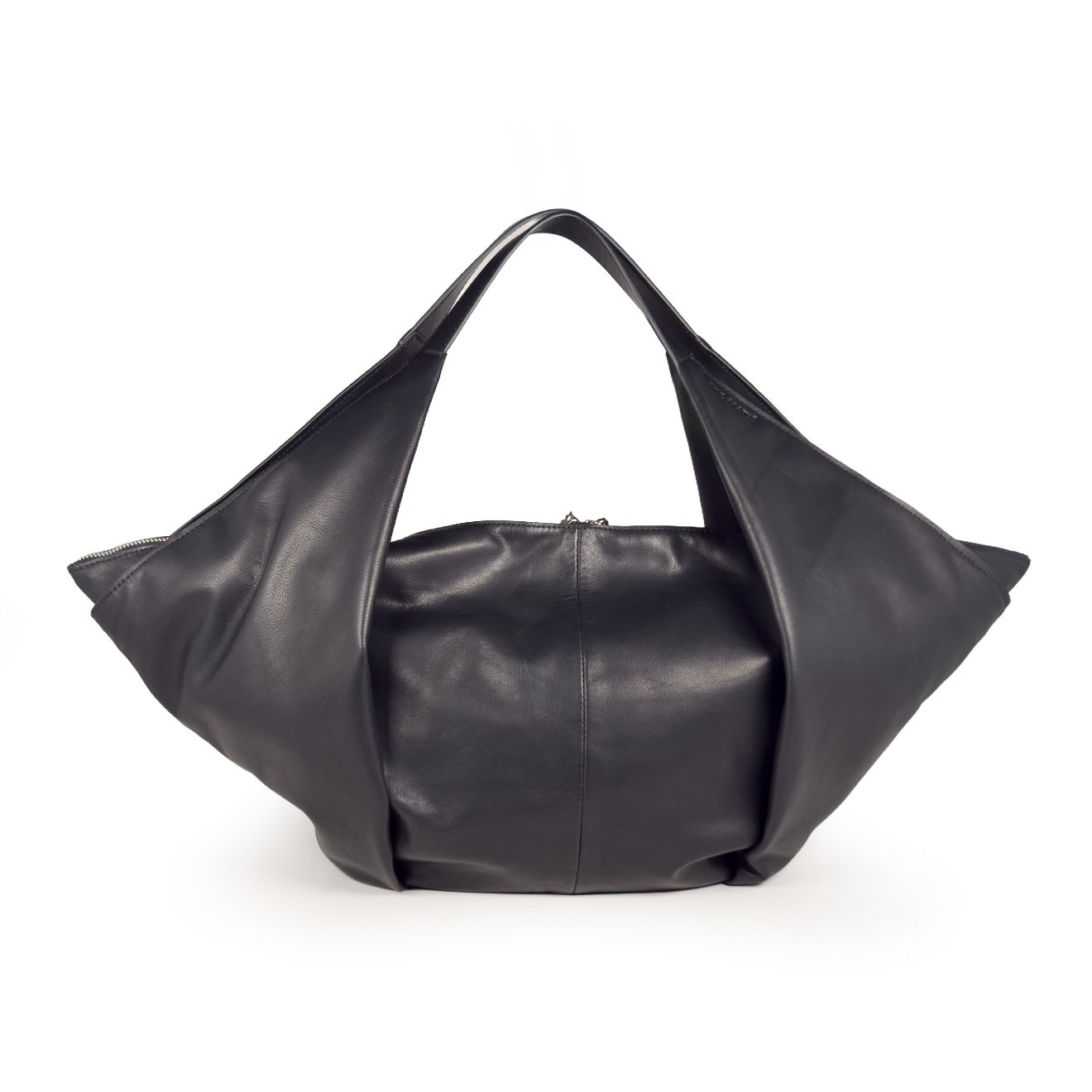 VIC-MATIE-TABITA-BLACK-HOBO-LEATHER-BAG