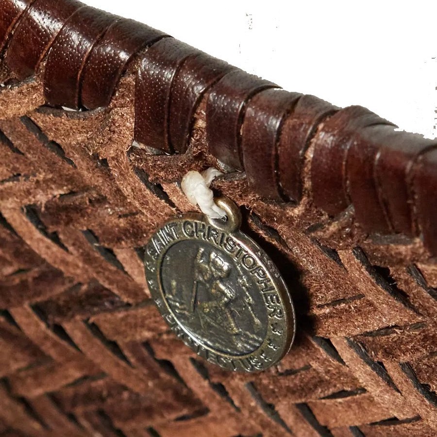 dragon-diffusion-woven-leather-bag-handmade-ns-diagonal-triple-jump-dark-brown