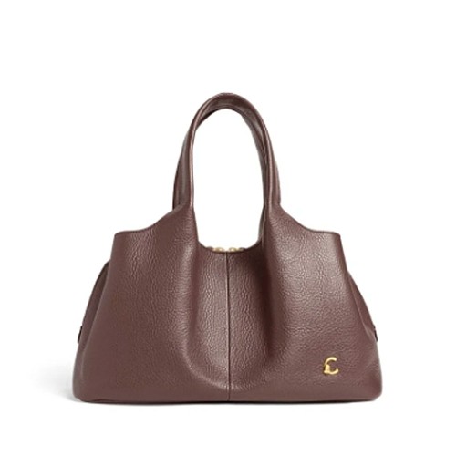 COCCINELLE-NELL-BROWN-LEATHER-HANDBAG