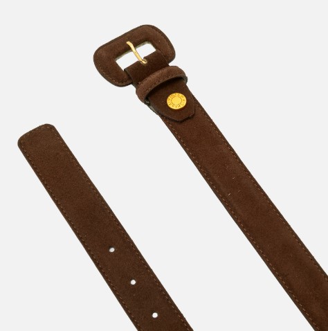 GIANNI-CHIARINI-SUEDE-BELT-COGNAC