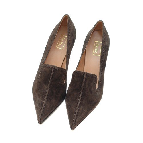 THE-BAG-VICTORIA-BROWN-SUEDE-KITTEN-HEEL-PUMPS