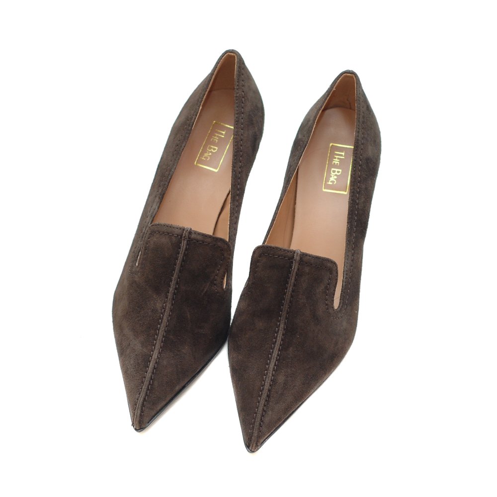 THE-BAG-VICTORIA-BROWN-SUEDE-KITTEN-HEEL-PUMPS